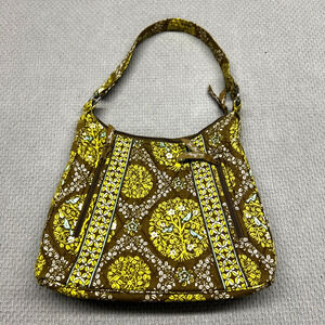Vera Bradley Brown and Yellow Tote Bag